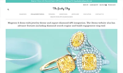 Demo Jewelry website on Magento 2