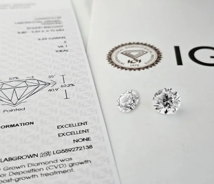 Diamond Lab Certificate Report Number
