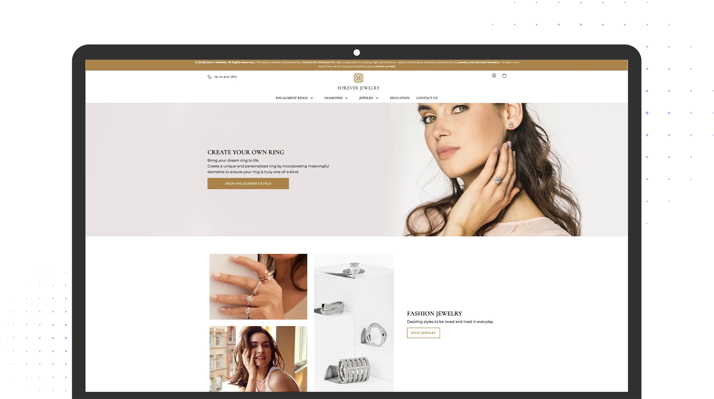 Demo Jewelry website on Magento 2.4.x