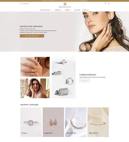 Ecommerce website developed on Magento CE 2.3.2
