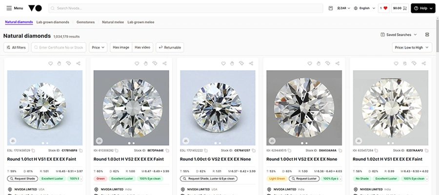 Browsing and Searching for Diamonds