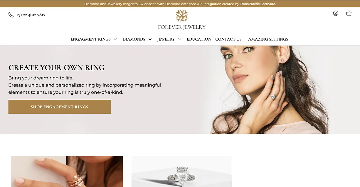 Magento Jewelry Store