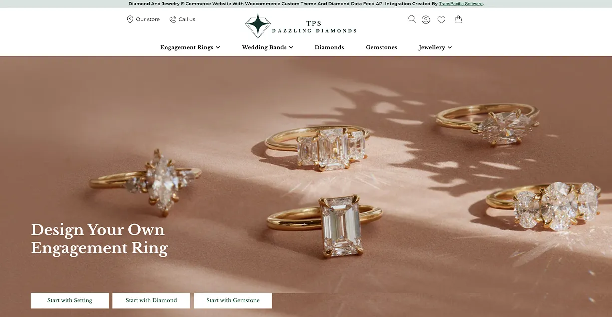 WooCommerce Jewelry Store