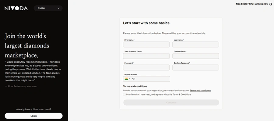 Enter Business Information
