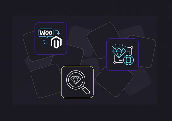 Multi-platform diamond stores